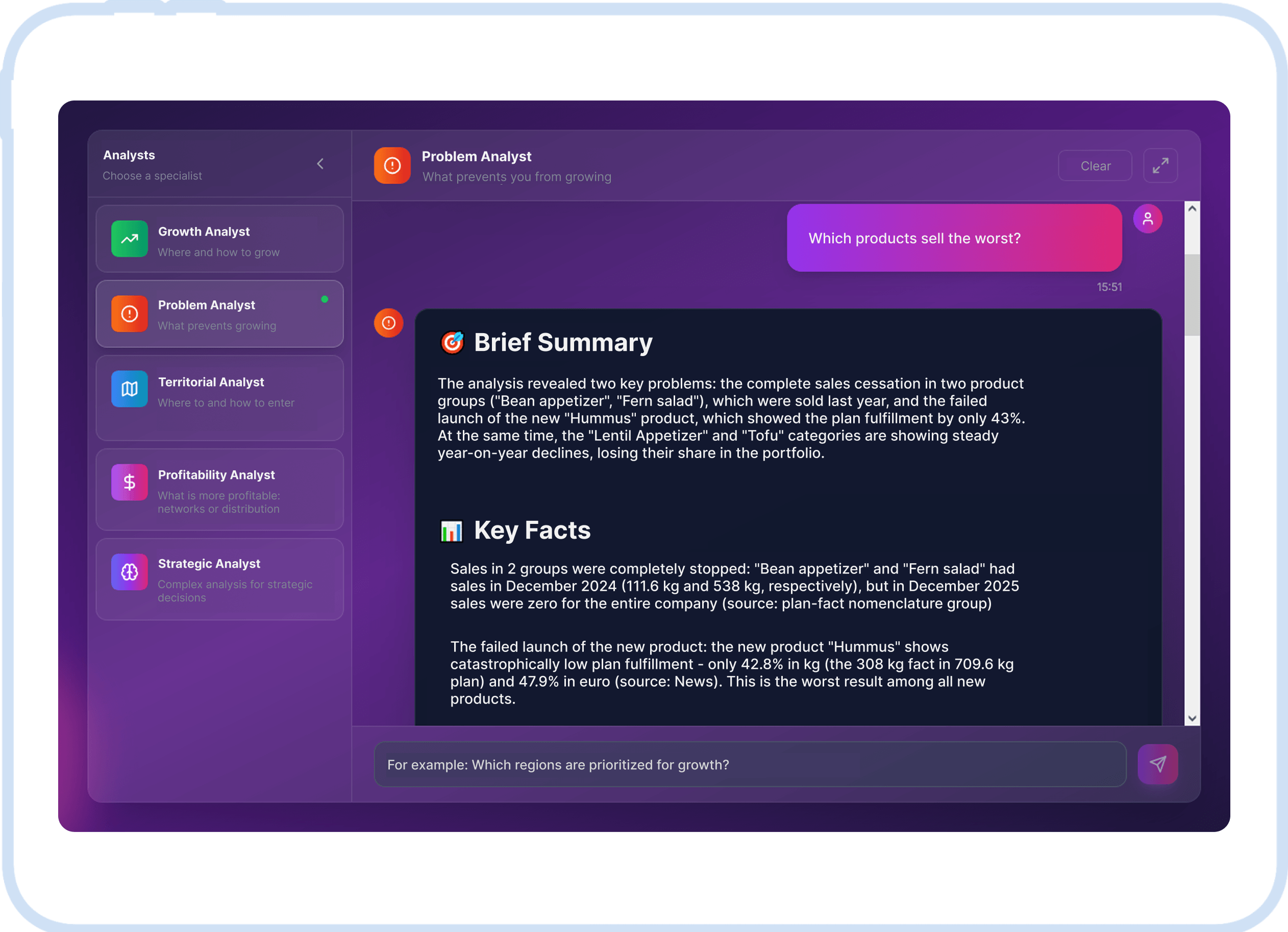 AI-powered Financial Analytics Tool